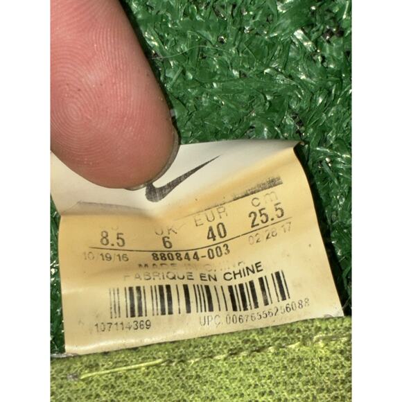 Nike Free RN Flyknit Womens Size 8.5 Black White Running Shoes Athletic Sneakers - Picture 10 of 10